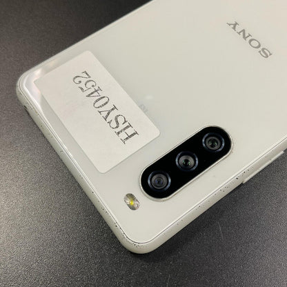 【最速発送】 Xperia 10 III 128GB ホワイト系 softbank SIMフリー A102SO 白ロム【難有】
