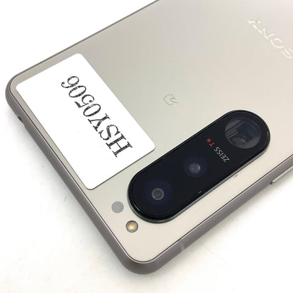 【全額返金保証】【最速発送】 Xperia 5 III 128GB グレー系 docomo SIMフリー SO-53B 白ロム 動作確認済