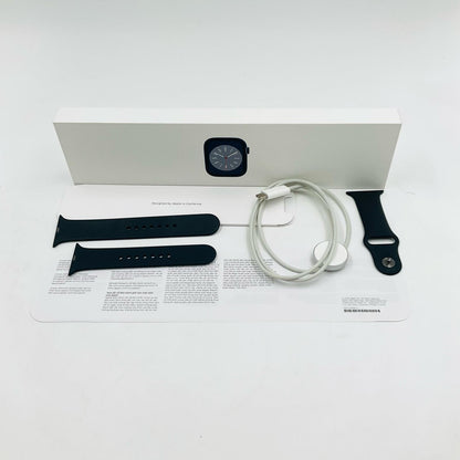 【全額返金保証】【最速発送】 Watch Series 8 アルミニウム 45mm GPS 97% 美品 動作確認済