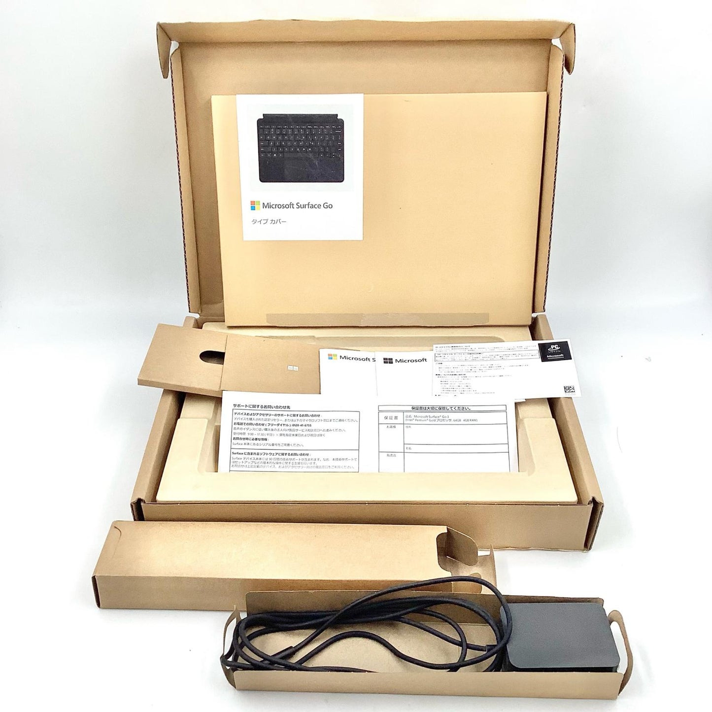 【全額返金保証】【最速発送】Microsoft Surface Go 3 Pentium Gold 4GB eMMC 64GB 動作確認済