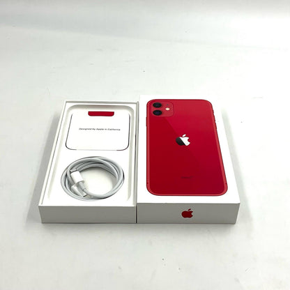 【全額返金保証】【最速発送】Apple iPhone iPhone 11 64GB (PRODUCT)RED Softbank 白ロム 動作確認済 76%