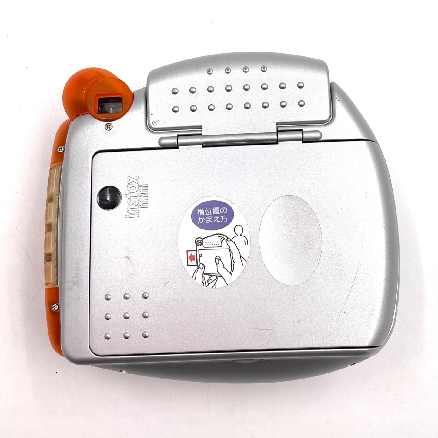 【全額返金保証】【最速発送】FUJIFILM instax mini 20 「チェキ」[オレンジ] 美品 動作確認済