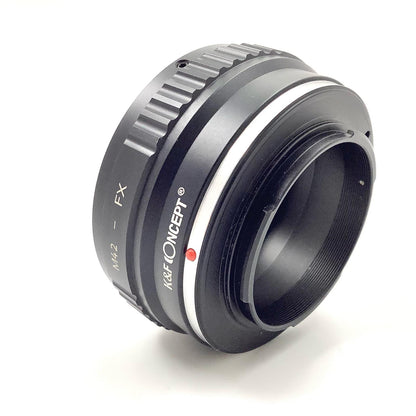 【全額返金保証】【最速発送】K&F CONCEPT M42 - FX マウントアダプター 美品 動作確認済