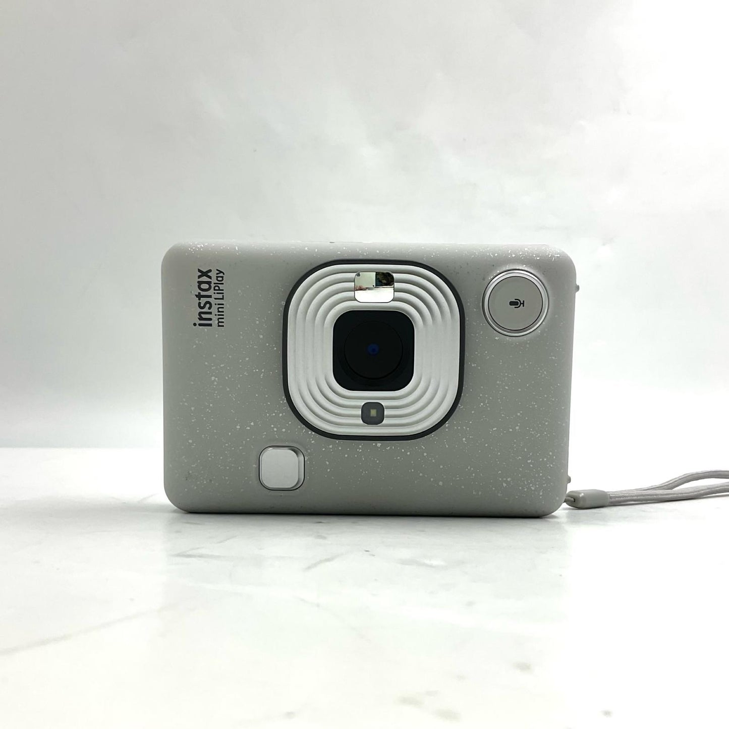 【全額返金保証】【最速発送】FUJIFILM instax mini LiPlay チェキ ストーンホワイト 美品 動作確認済