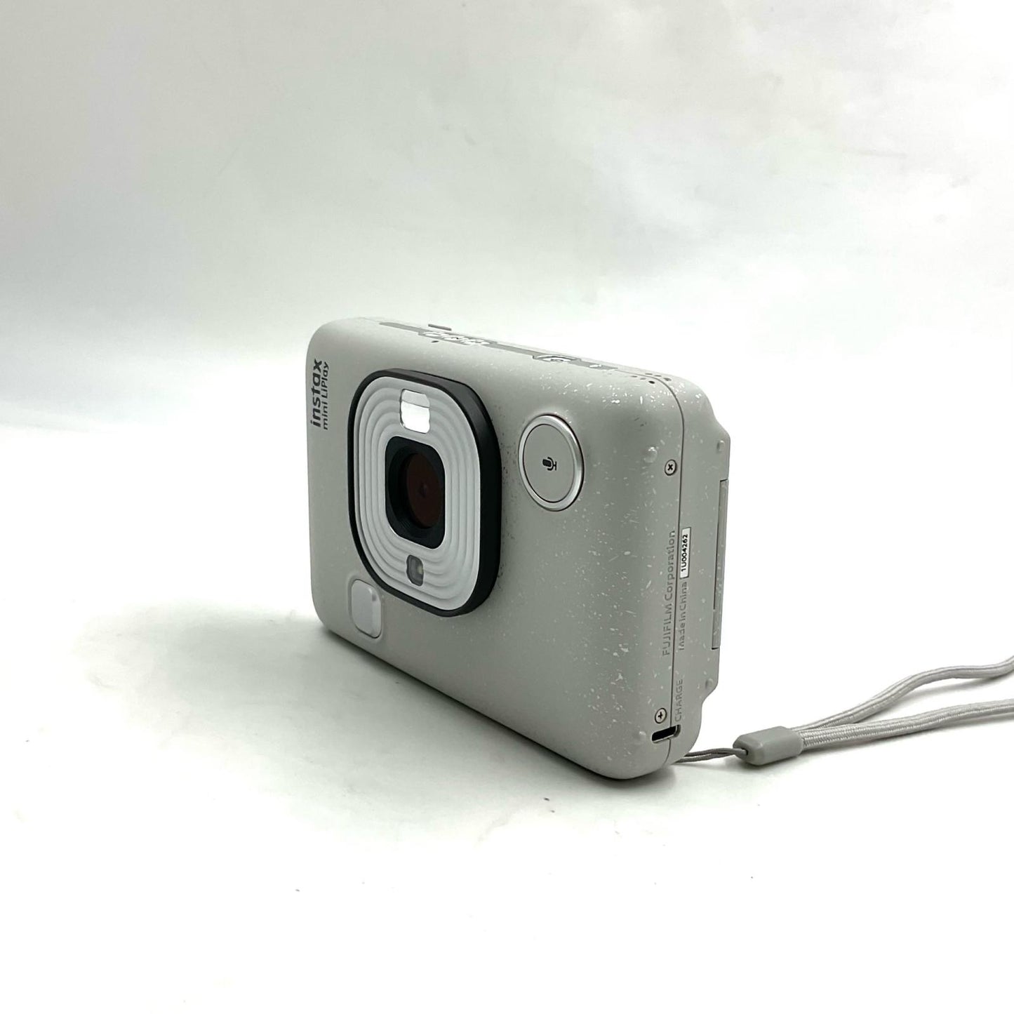 【全額返金保証】【最速発送】FUJIFILM instax mini LiPlay チェキ ストーンホワイト 美品 動作確認済