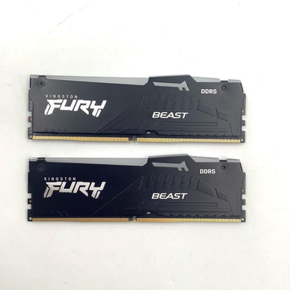 【全額返金保証】【最速発送】Kingston メモリ 16GB DDR5 5200 ×2枚 HP52U40S8HM-16FRA 超美品 動作確認済