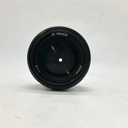 【全額返金保証】【最速発送】Nikon AF NIKKOR 50mm F1.4 美品 動作確認済