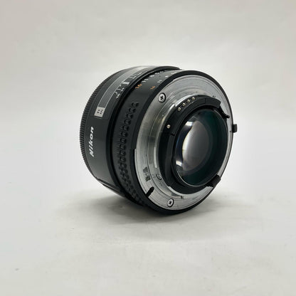 【全額返金保証】【最速発送】Nikon AF NIKKOR 50mm F1.4 美品 動作確認済