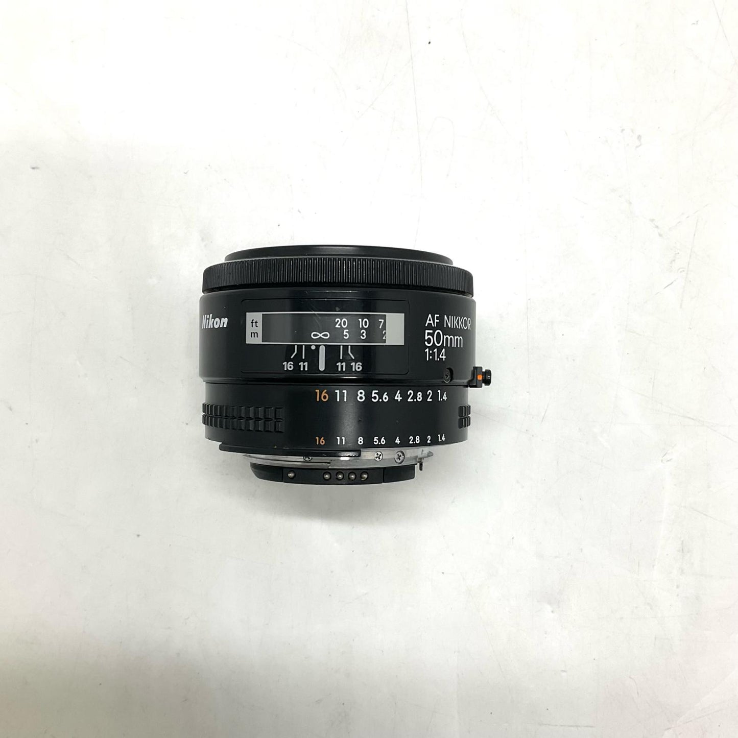 【全額返金保証】【最速発送】Nikon AF NIKKOR 50mm F1.4 美品 動作確認済