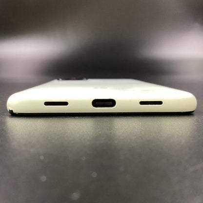 【全額返金保証】【最速発送】Google Pixel 4a 128GB クリアリィホワイト Softbank SIMフリー G025H 白ロム 動作確認済