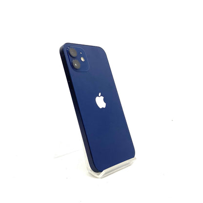 【最速発送】Apple iPhone iPhone 12 256GB ブルー au 白ロム【難有】 68%