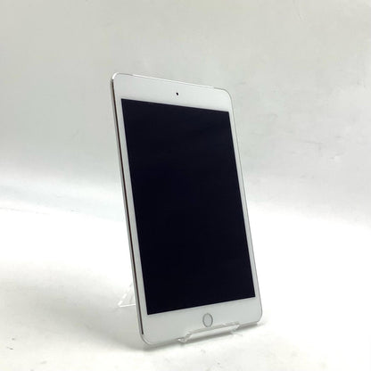 【全額返金保証】【最速発送】Apple iPad mini 7.9インチ 第4世代 32GB シルバー WiFi+Cellular docomo 白ロム 美品 動作確認済