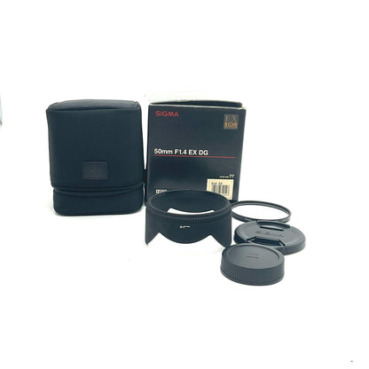 【全額返金保証】【最速発送】SIGMA 50mm F1.4 DG HSM 動作確認済