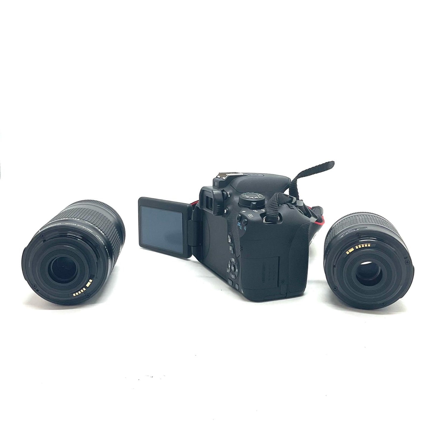 【全額返金保証】【最速発送】Canon デジタル一眼 EOS Kiss X7i / EF-S 55-250mm F4-5.6 IS STM / EF-S 18-55mm F3.5-5.6 IS STM 美品 動作確認済