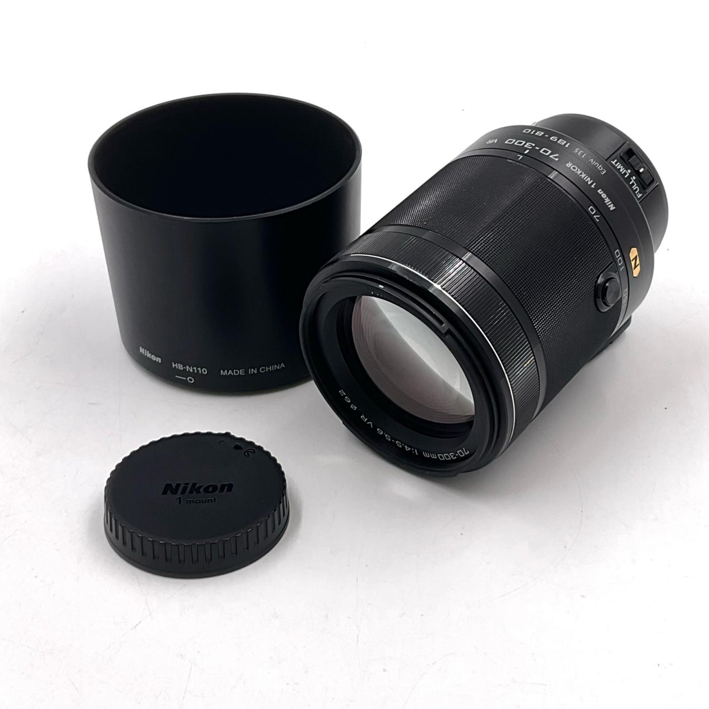 【全額返金保証】【最速発送】Nikon 1 NIKKOR 70-300mm F4.5-5.6 VR 美品 動作確認済