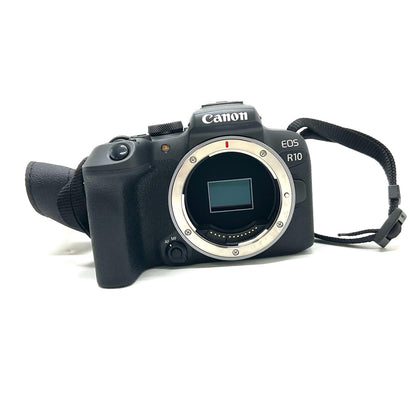 【全額返金保証】【最速発送】Canon デジタル一眼 EOS R10 ボディ ブラック 美品 動作確認済