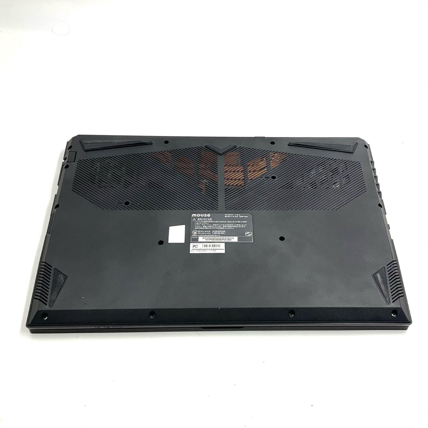 【最速発送】MouseComputer K5 K5-i7CMLDBW11 Intel Core i7-10750H 64GB M.2 SSD 1TB NVIDIA GeForce MX350 61%【難有】