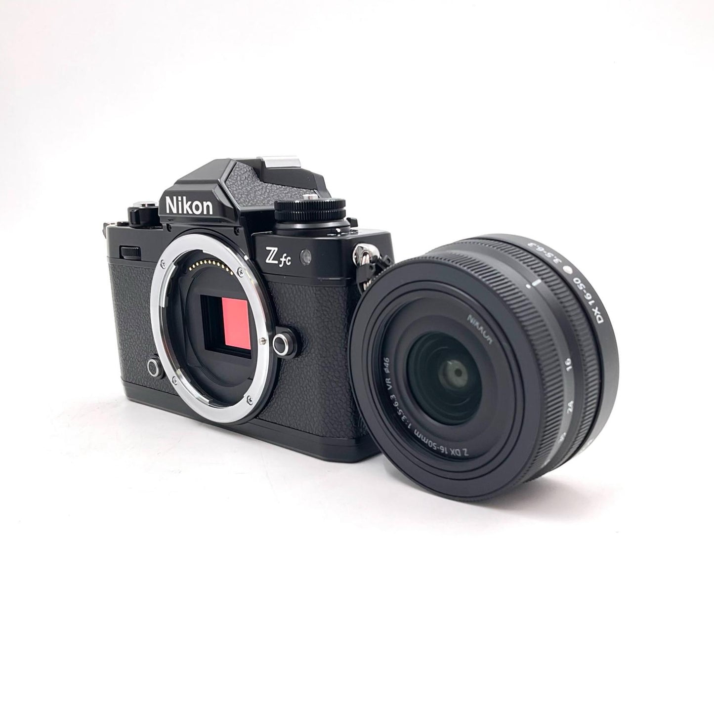 【全額返金保証】【最速発送】Nikon デジタル一眼 Z fc 16-50 VR レンズキット ブラック 美品 動作確認済