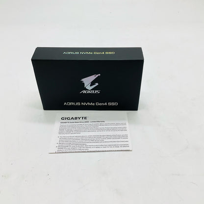 【全額返金保証】【最速発送】AORUS ストレージ NVMe Gen4 SSD 500GB GP-ASM2NE6500GTTD 美品 動作確認済
