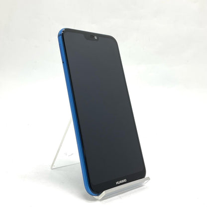 【全額返金保証】【最速発送】Huawei P20 lite 32GB クラインブルー SIMフリー ANE-LX2J 白ロム 動作確認済