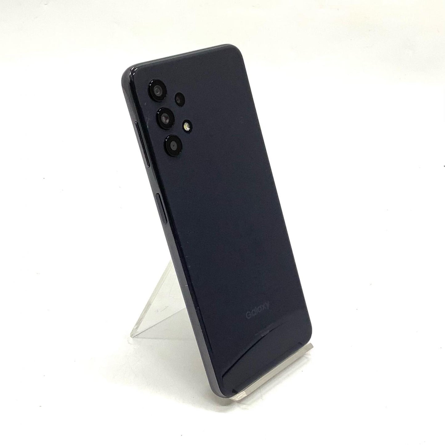 【全額返金保証】【最速発送】SAMSUNG Galaxy A32 5G 64GB ブラック au SCG08 白ロム 美品 動作確認済