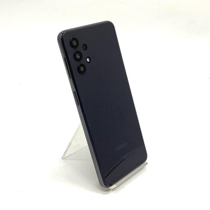 【全額返金保証】【最速発送】SAMSUNG Galaxy A32 5G 64GB ブラック au SCG08 白ロム 美品 動作確認済