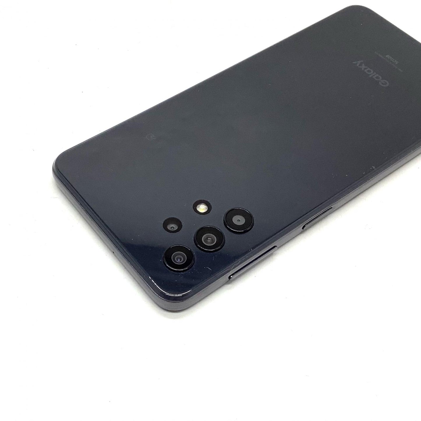 【全額返金保証】【最速発送】SAMSUNG Galaxy A32 5G 64GB ブラック au SCG08 白ロム 美品 動作確認済
