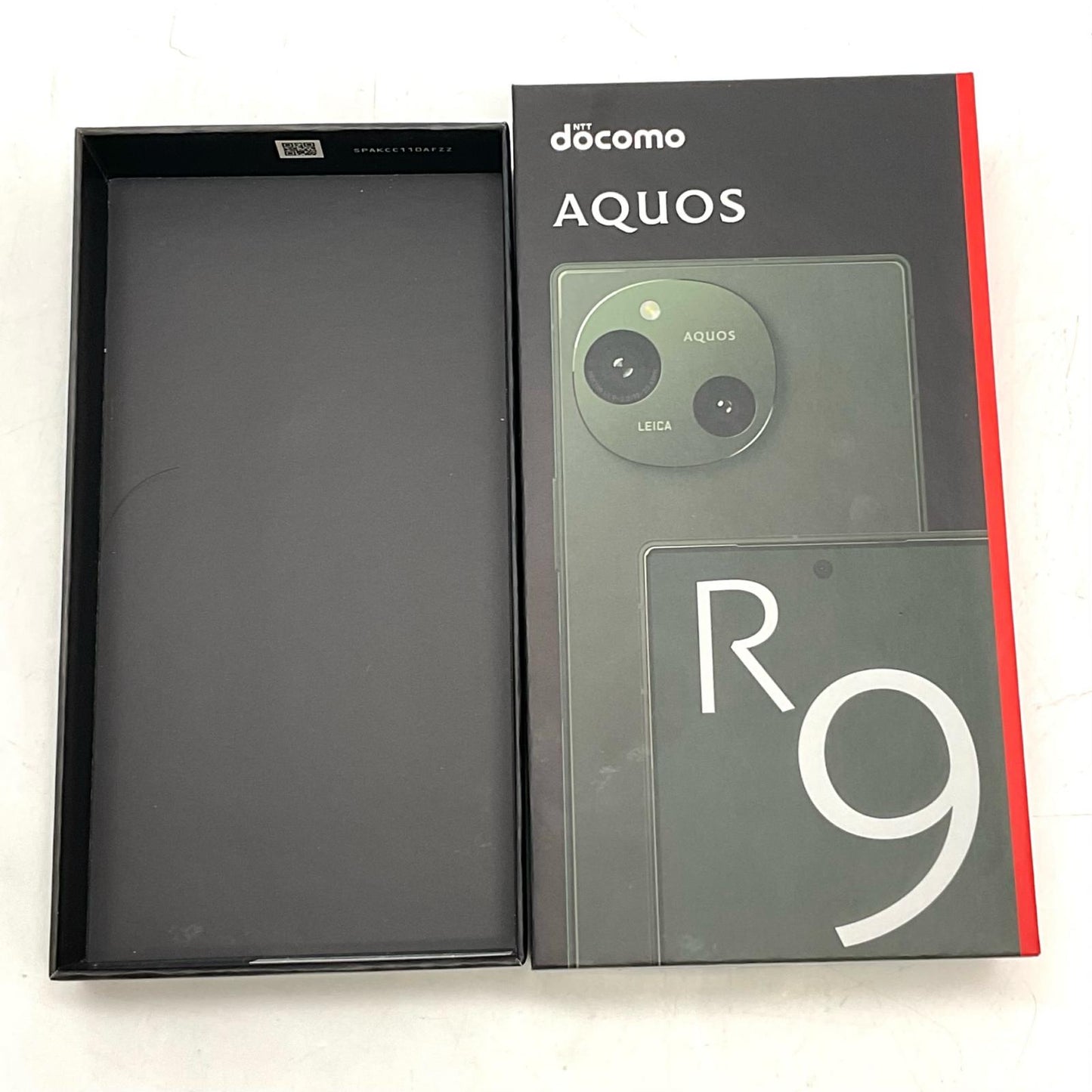 【全額返金保証】【最速発送】SHARP AQUOS R9 256GB グリーン docomo SH-51E 白ロム 美品 動作確認済