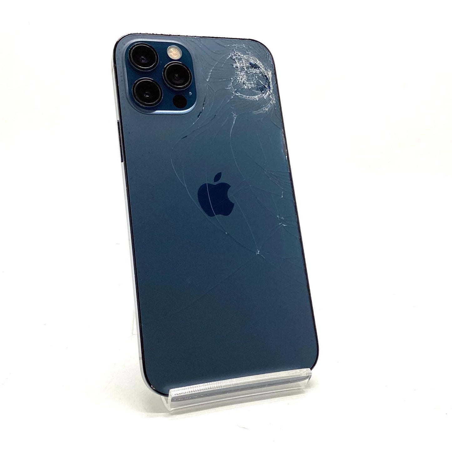 【最速発送】Apple iPhone iPhone 12 Pro 128GB パシフィックブルー Softbank 白ロム【難有】 88%