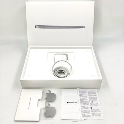 【全額返金保証】【最速発送】Apple MacBook Air 13.3インチ 2020 M1 8コア 8GB 256GB スペースグレイ 91% 美品 動作確認済