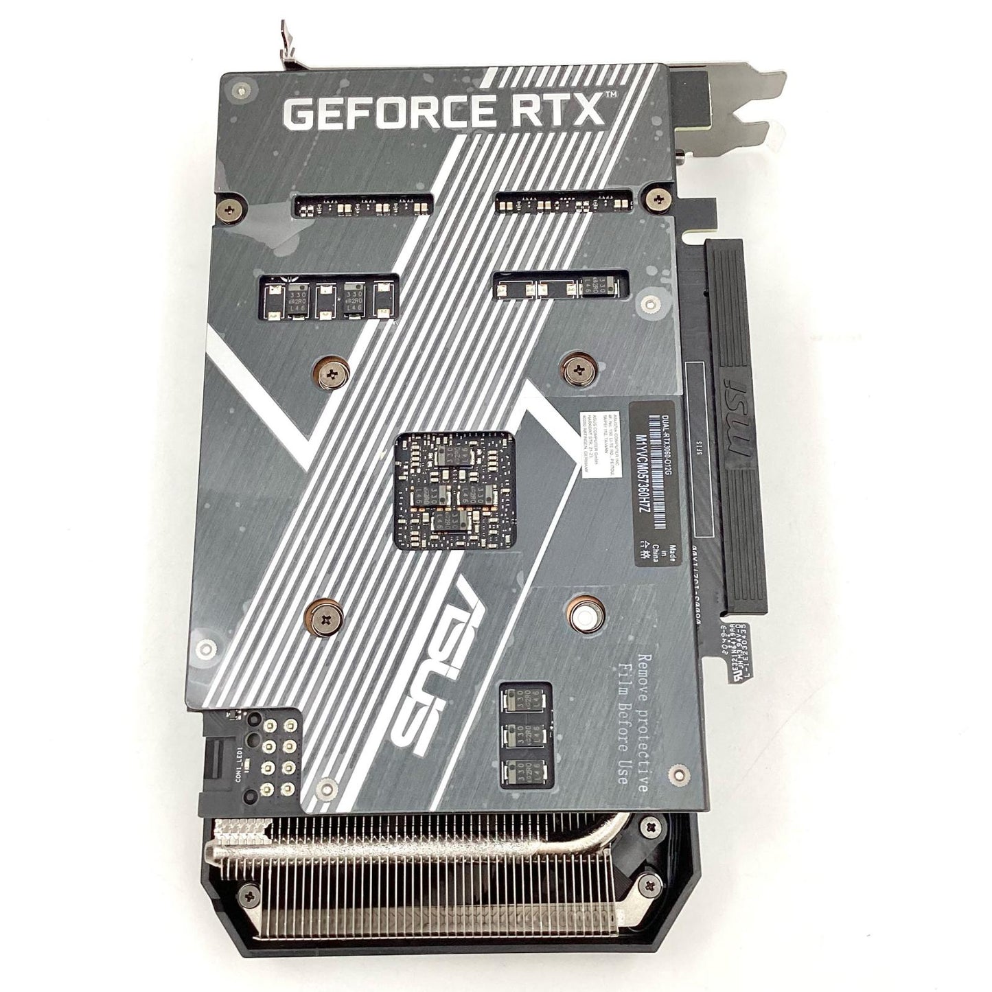 【全額返金保証】【最速発送】ASUS グラフィックボード DUAL-RTX3060-O12G-MINI-I3S 美品 動作確認済