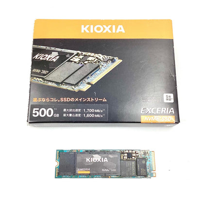 【全額返金保証】【最速発送】KIOXIA ストレージ KIOXIA-EXCERIA SSD 500 GB LRC10Z500GJ8 超美品 動作確認済