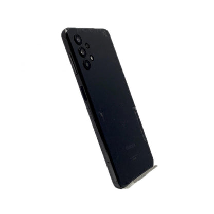 【最速発送】SAMSUNG Galaxy A32 5G 64GB オーサムブラック au SCG08 白ロム【難有】