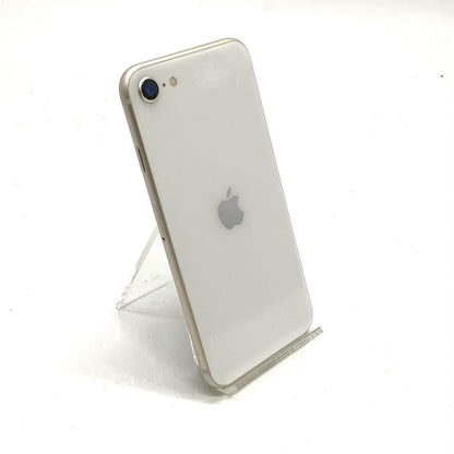 【全額返金保証】【最速発送】Apple iPhone iPhone SE（第3世代） 128GB スターライト au 白ロム 動作確認済 84%