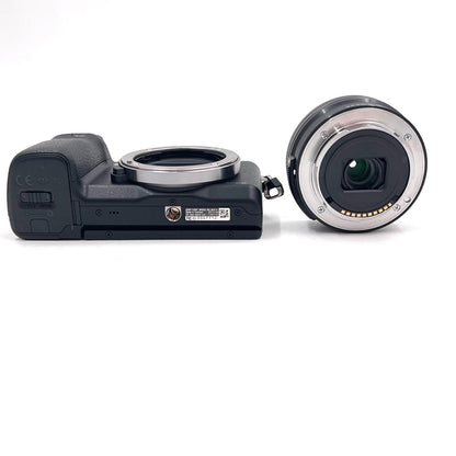 【全額返金保証】【最速発送】Sony デジタル一眼 NEX-6 16-50mm レンズキット ブラック 美品 動作確認済