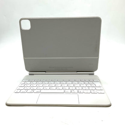 【全額返金保証】【最速発送】Apple iPad Magic Keyboard White-日本語 MJQJ3J/A 動作確認済