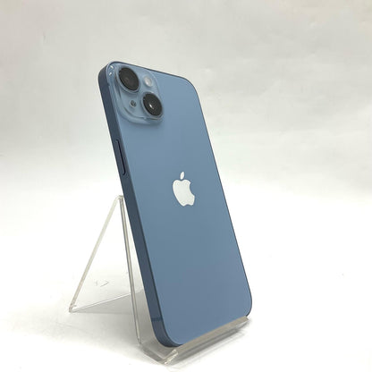 【全額返金保証】【最速発送】Apple iPhone iPhone 14 256GB ブルー docomo 白ロム 動作確認済 75%