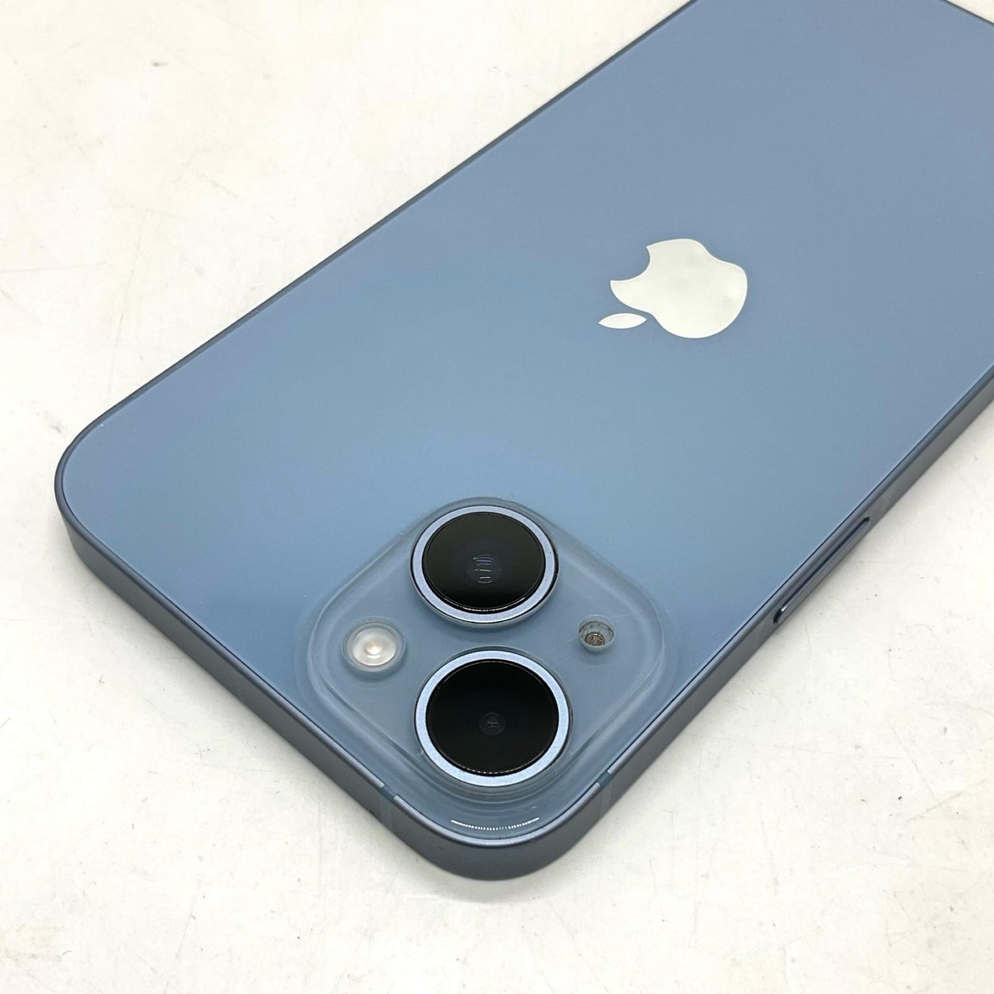 【全額返金保証】【最速発送】Apple iPhone iPhone 14 256GB ブルー docomo 白ロム 動作確認済 75%