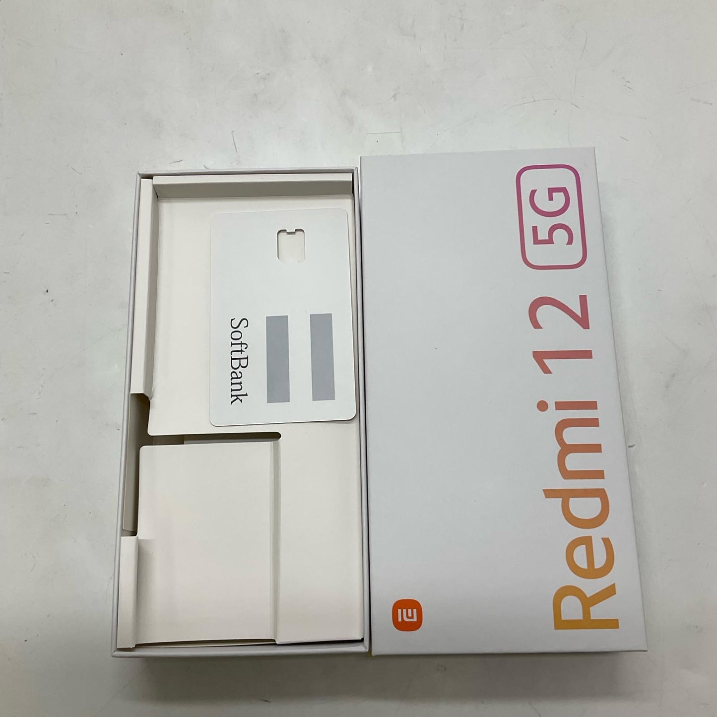 【全額返金保証】【最速発送】Xiaomi Redmi 12 5G 128GB Midnight Black Softbank A401XM 白ロム 美品 動作確認済