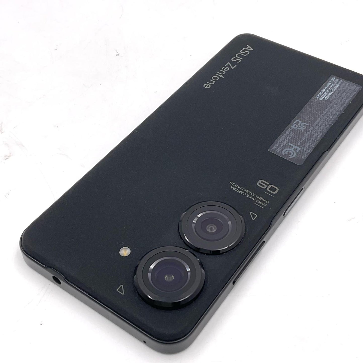【全額返金保証】【最速発送】ASUS Zenfone 9 256GB ミッドナイトブラック SIMフリー A12202 白ロム 美品 動作確認済