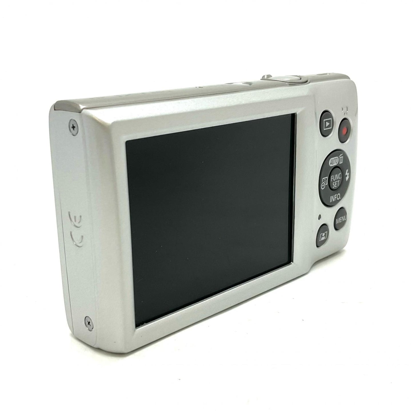 【全額返金保証】【最速発送】Canon コンパクトデジタルカメラ IXY 200 [シルバー] 美品 動作確認済