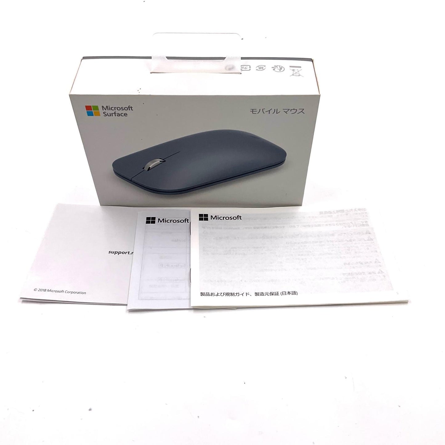 【全額返金保証】【最速発送】Microsoft モバイル マウス アイスブルー KGY-00047 美品 動作確認済
