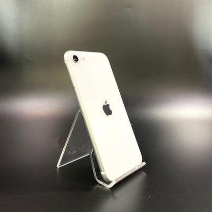 【最速発送】Apple iPhone iPhone SE（第2世代） 256GB ホワイト au 白ロム【難有】 76%