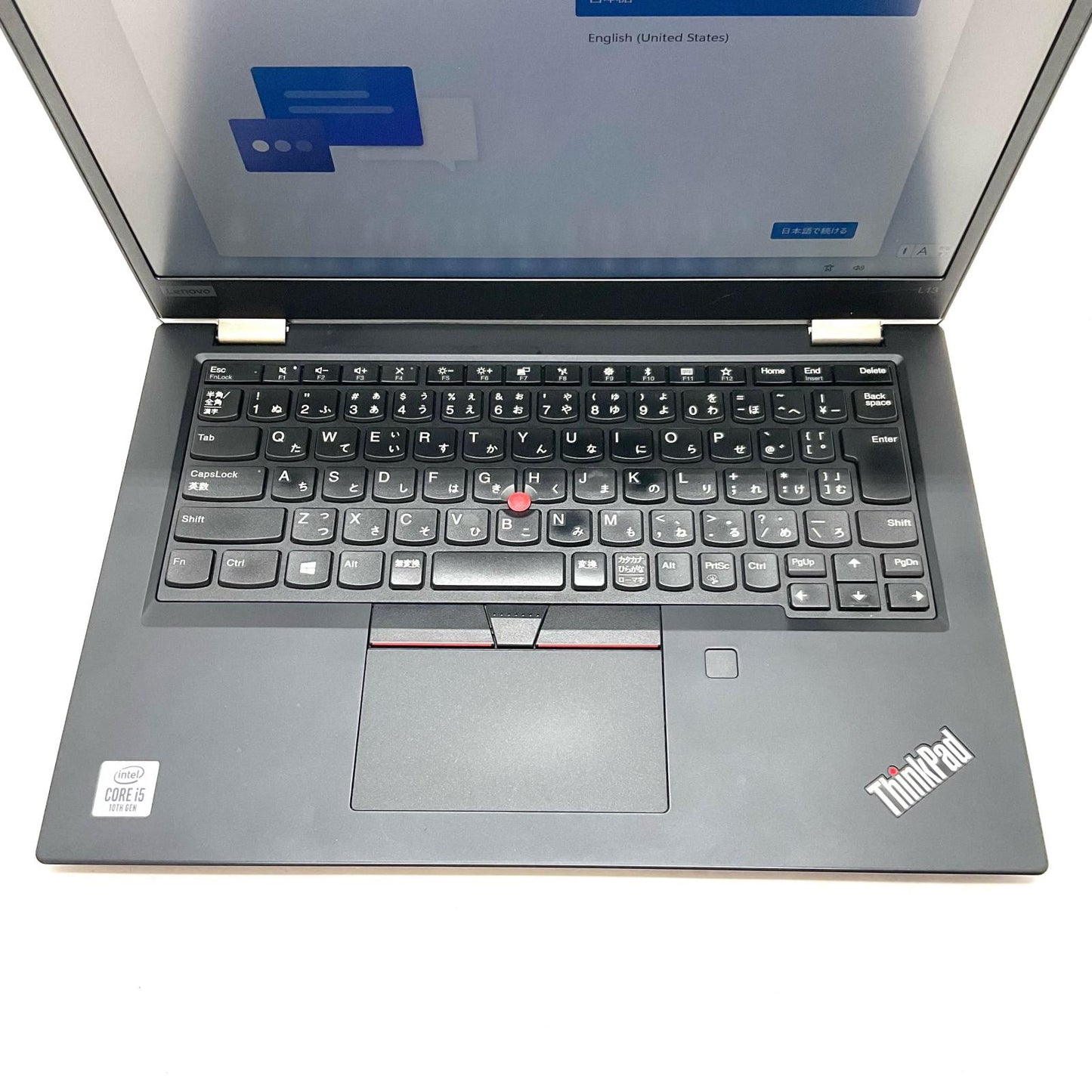 【全額返金保証】【最速発送】Lenovo ThinkPad L13 20R4-S4GB00 i5-10210U 16GB M.2 SSD 256GB 83% 動作確認済