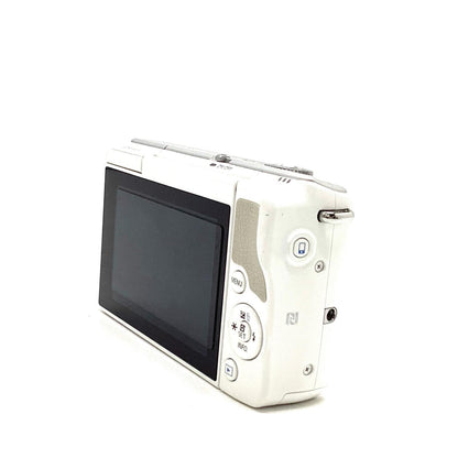 【全額返金保証】【最速発送】Canon デジタル一眼 EOS M10 ボディ [ホワイト] 美品 動作確認済