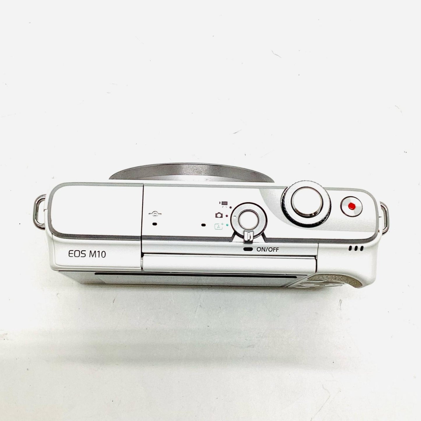 【全額返金保証】【最速発送】Canon デジタル一眼 EOS M10 ボディ [ホワイト] 美品 動作確認済