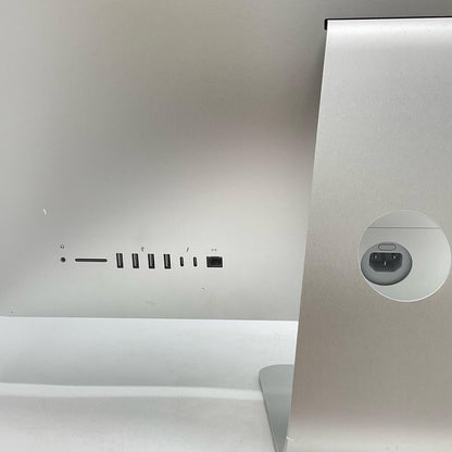 【全額返金保証】【最速発送】Apple iMac 27インチ 3.7GHz 6コア Intel Core i5 8GB SSD 128GB シルバー 美品 動作確認済