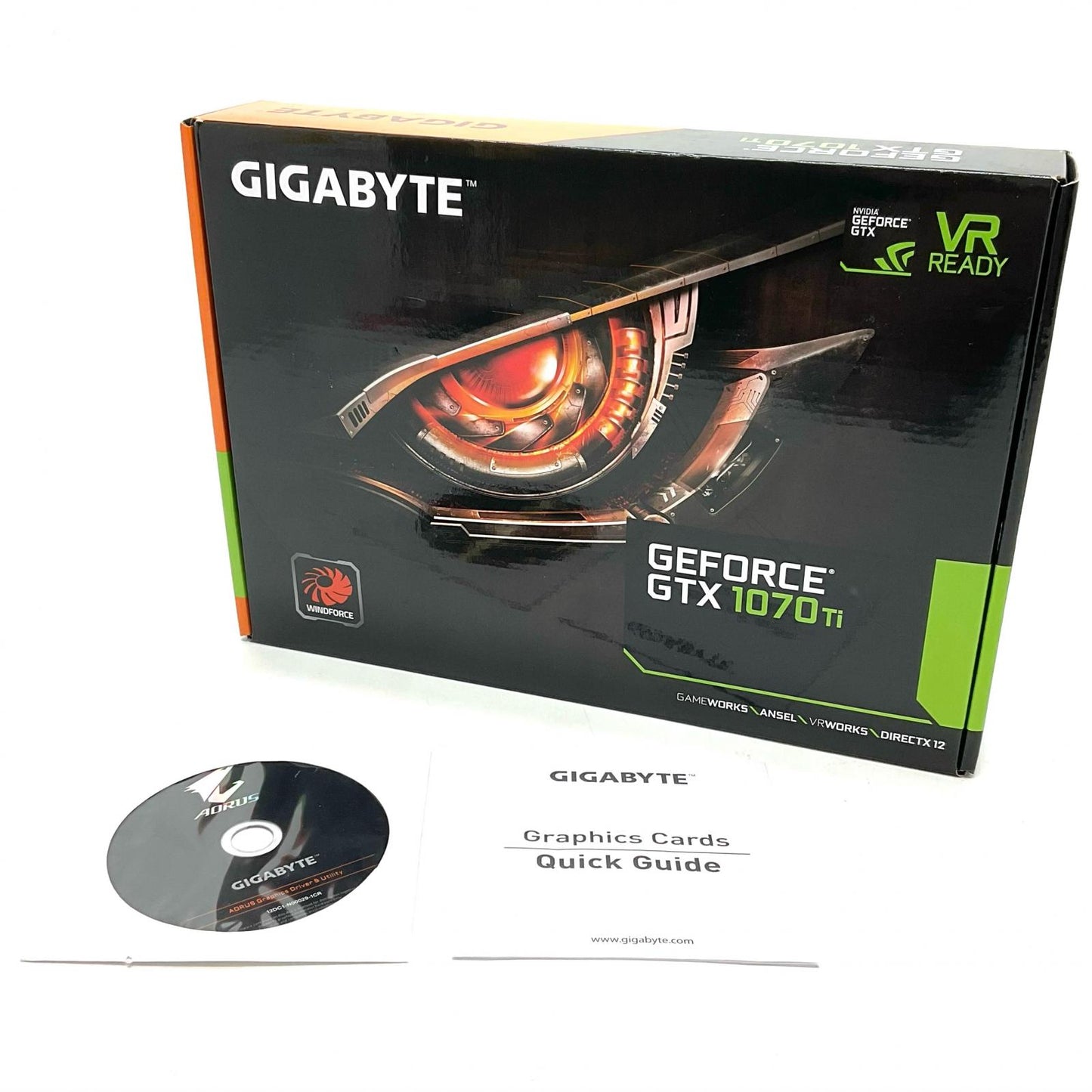 【全額返金保証】【最速発送】GIGABYTE グラフィックボード GeForce GTX 1070 Ti GV-N107TWF2-8GD 美品 動作確認済