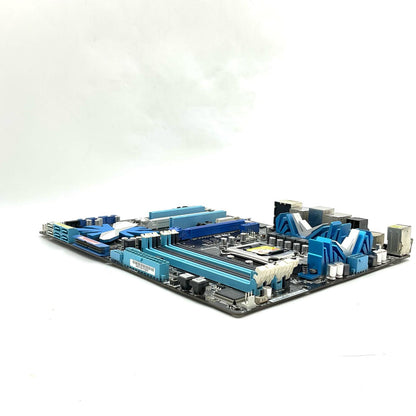 【全額返金保証】【最速発送】ASUS マザーボード P7P55D-E 美品 動作確認済