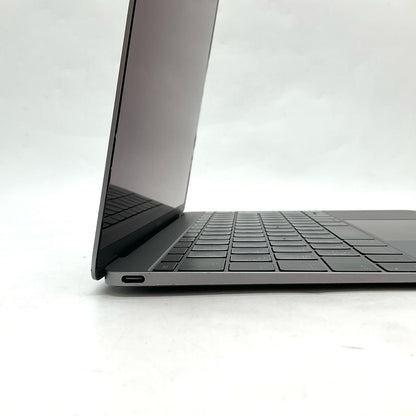 【全額返金保証】【最速発送】Apple MacBook 12インチ 2016 1.1GHz デュアルコア Intel Core i3 8GB 256GB スペースグレイ 動作確認済